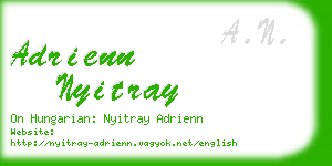 adrienn nyitray business card